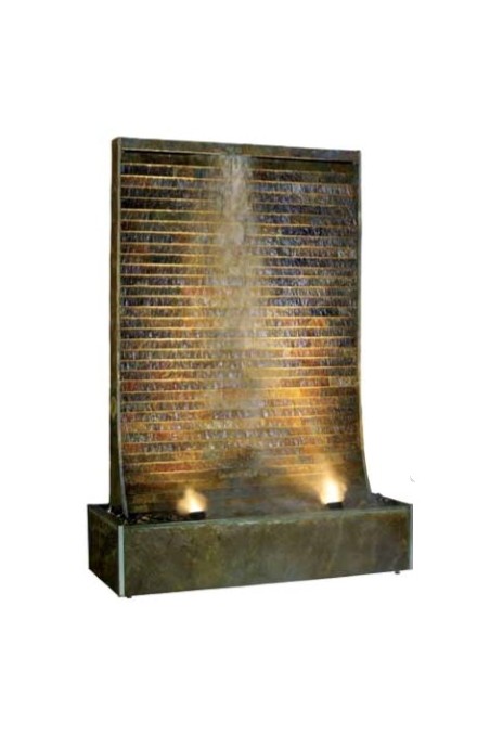 "César" Fontaine Mur d'eau 