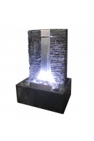 "Flamme inox 46" Petite fontaine